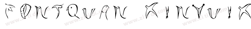 Fontquan XinYuixiang字体转换